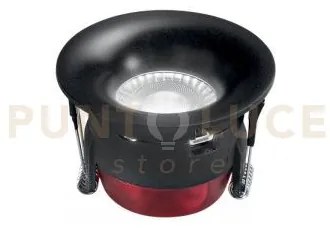 Incasso led hyde nero 8w 750lm cct 2700k / 3000k / 4000k / 6500k ip...