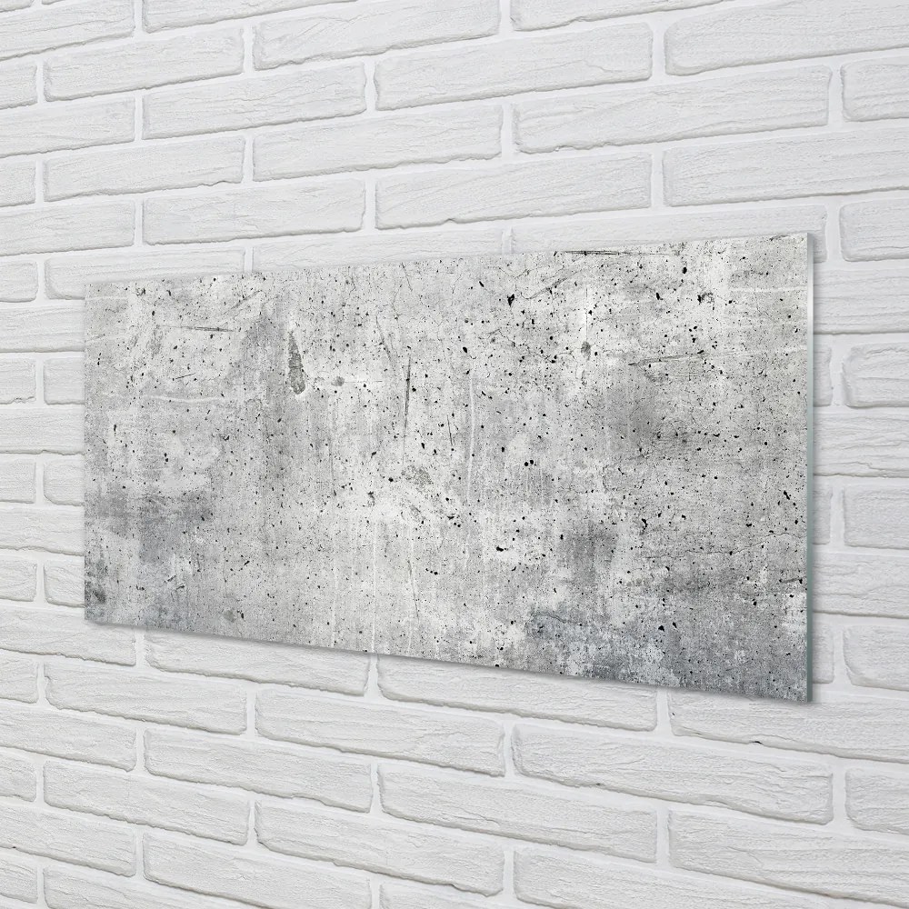 Pannello paraschizzi cucina Struttura in cemento di pietra 125x50 cm