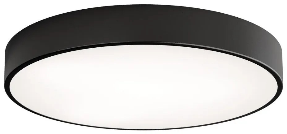 Plafoniera CLEO 5xE27/24W/230V d. 60 cm nero