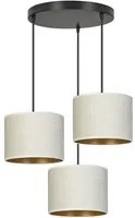 Lampada a Sospensione Hilde, Bianco, Acciaio, 42x100x50 cm, EPIKASA