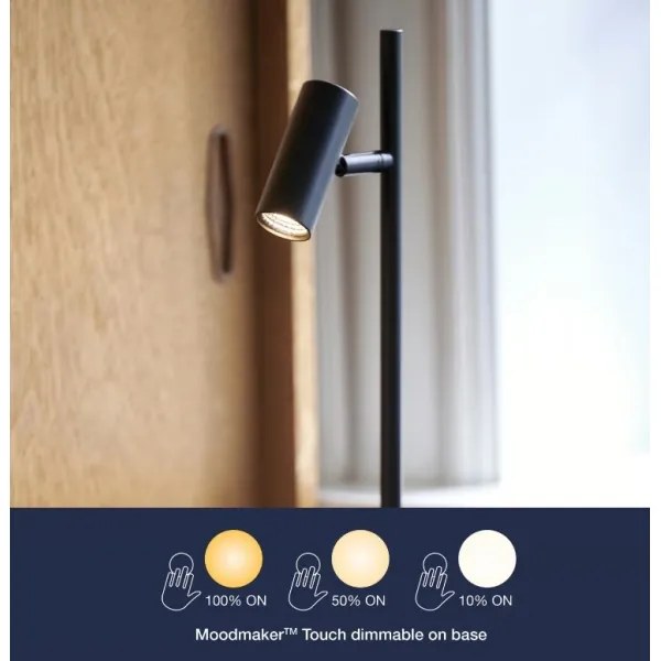 Nordlux - Lampada da tavolo LED dimmerabile OMARI LED/3,2W/230V nero