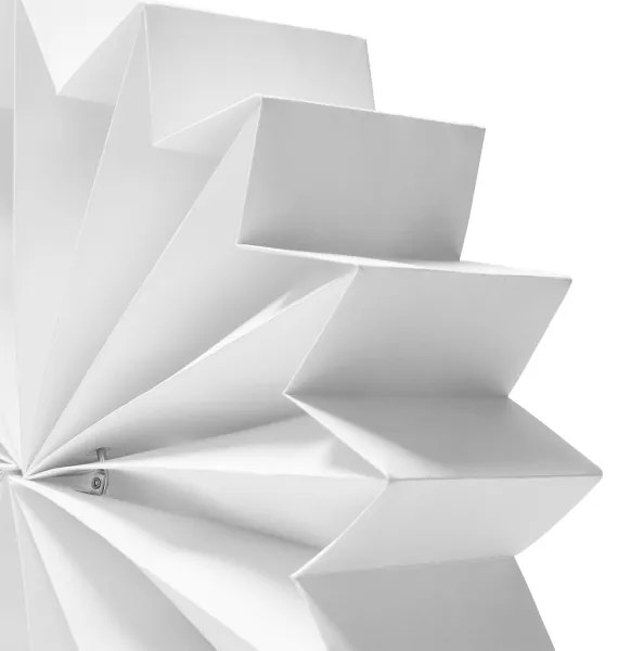 Brilagi - Decorazione natalizia a LED, fiocco di neve 30 cm, alimentazione 2x AA