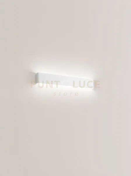 Applique in alluminio verniciato bianco way biemissione led 20w 300...