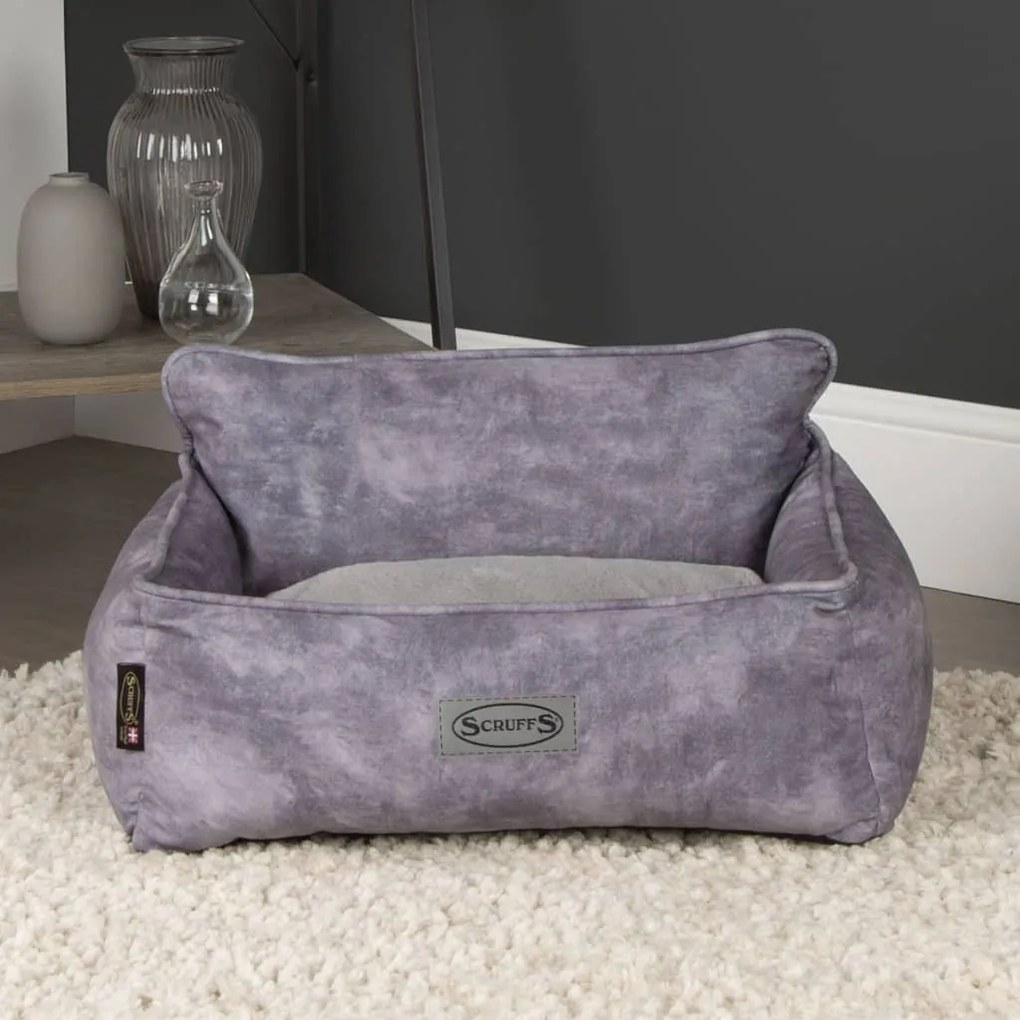 Scruffs &amp; tramps lettino per cani kensington m 60x50 cm grigio