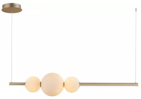 Azzardo - Vetro di ricambio per lampadario SANDRA bianco - grande diametro 22 cm