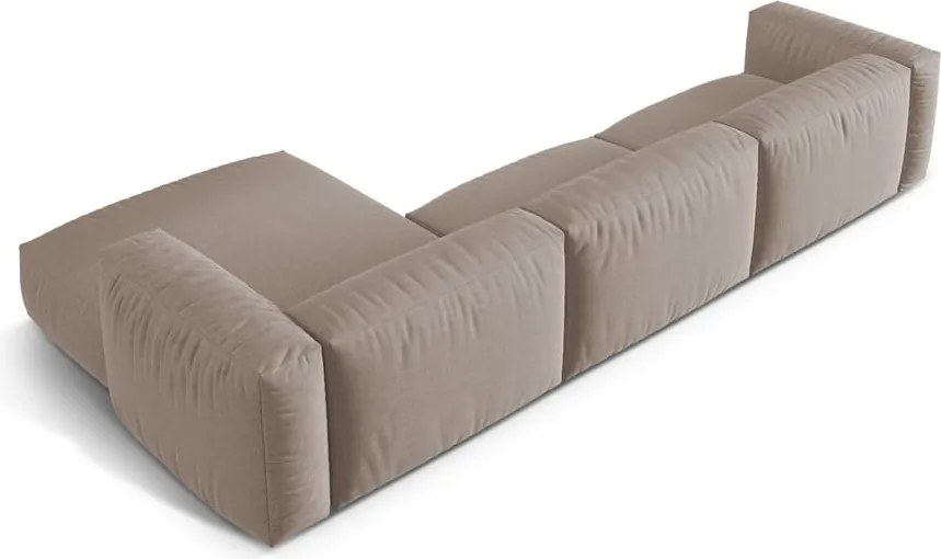 Divano angolare componibile beige (angolo destro) Martina - Micadoni Home