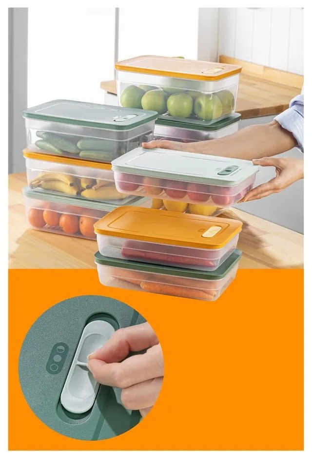 Set di contentitori alimentari 9 pz - Hermia