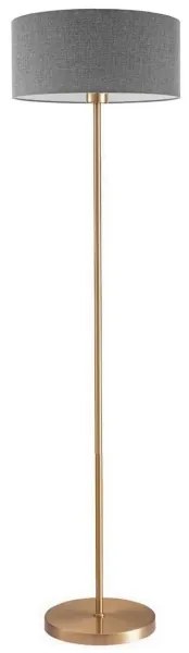 Lampada da terra LED TUNJA 1xE27/20W/230V Ø 38 cm oro/grigio