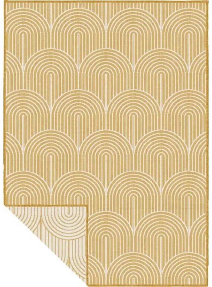 Tappeto per esterni giallo ocra 160x230 cm Pangli Ochre - Hanse Home