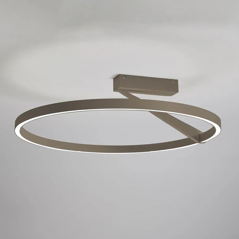 MERIDIANA lampada da parete/soffitto 44W sabbia dimmerabile
