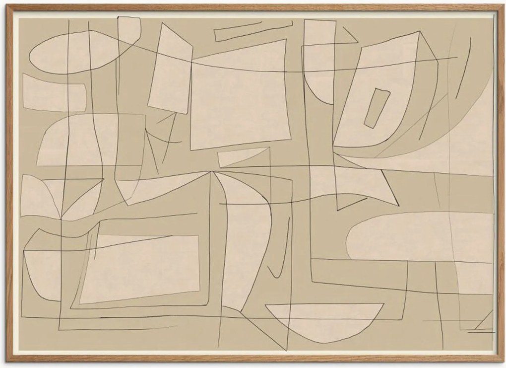 Stampa digitale incorniciata Fragments