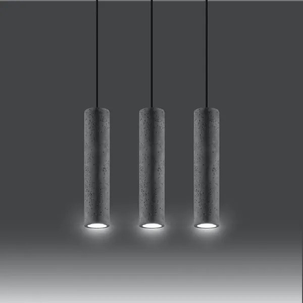 Lampadario a sospensione con filo LUVO 3xGU10/40W/230V