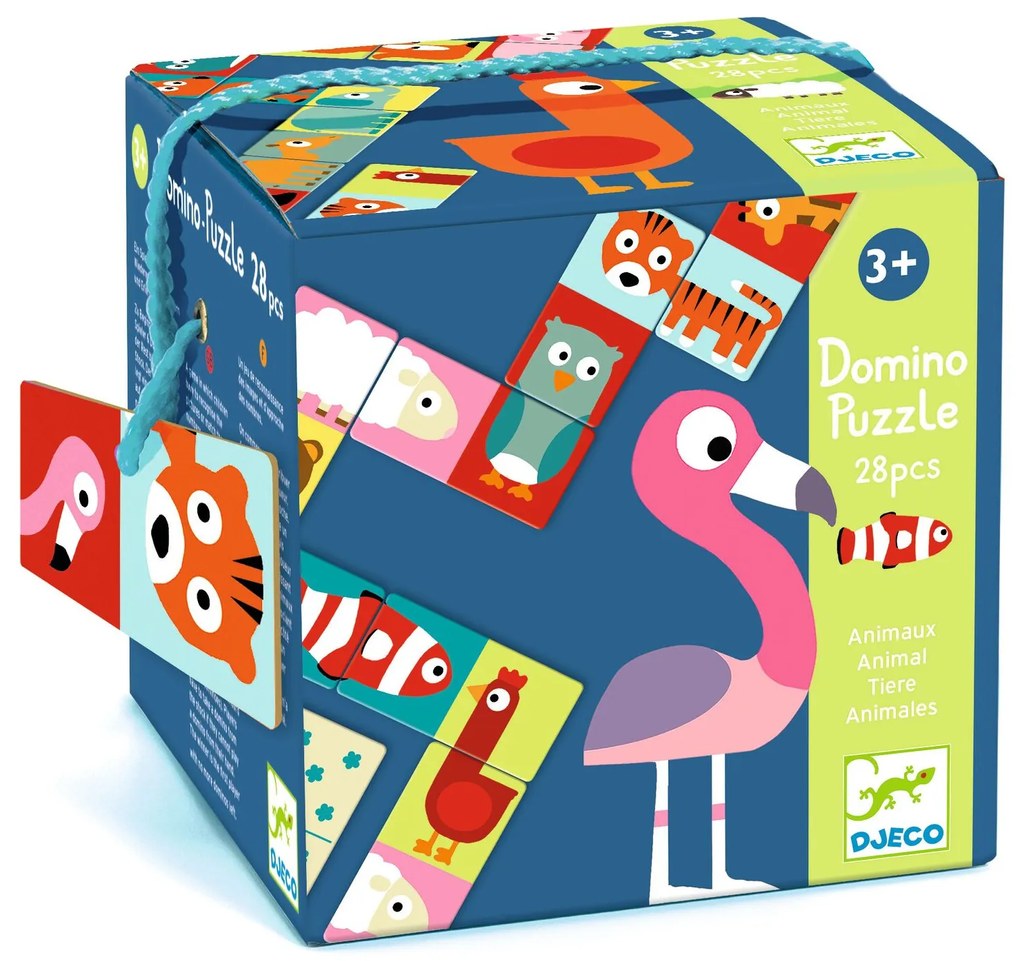 Domino Animo-puzzle