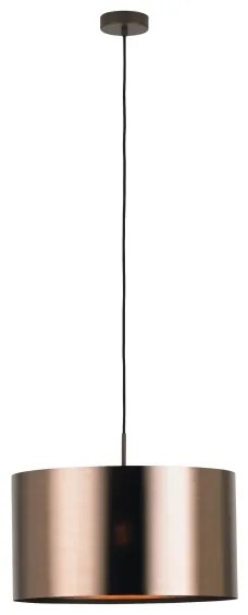 Eglo 39356 - Lampadario a sospensione con filo SAGANTO 1 1xE27/60W/230V rame