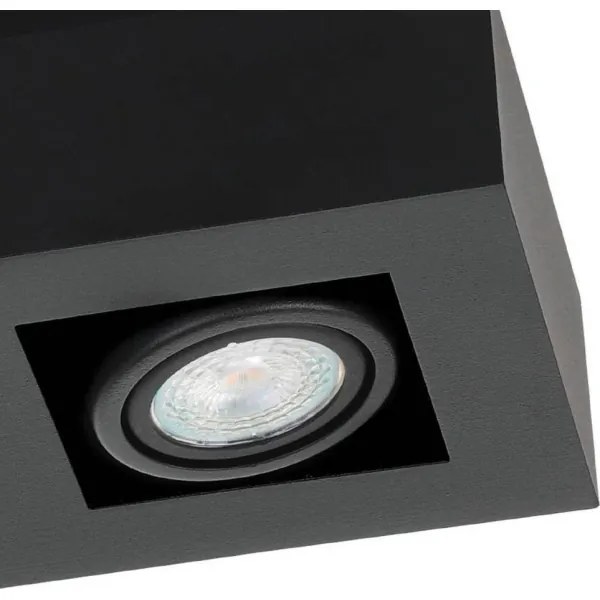 Eglo 31064 - Faretto LED MENDOZA 3xLED/4,7W/230V 3000K nero