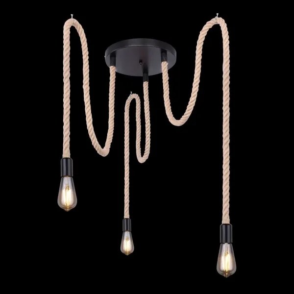 Globo 69029-3H1 - Lampadario a sospensione con filo ULLEU 3xE27/60W/230V ragno