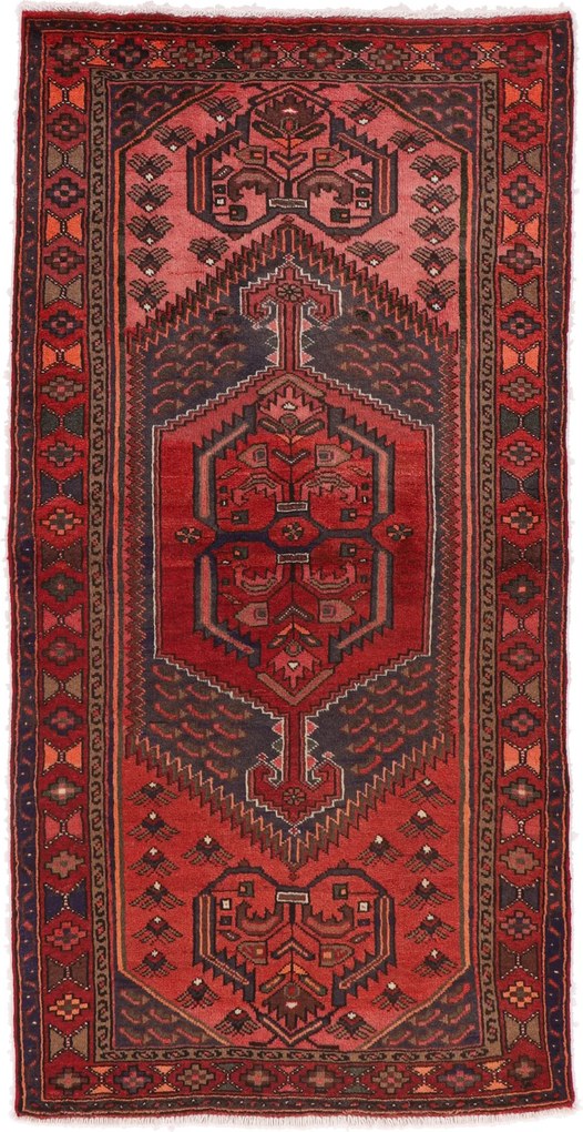 Hamedan Tappeto persiano 110 x 210 (Iran) Annodato A Mano