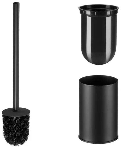 Aqualine - Scopino a parete SAMBA nero