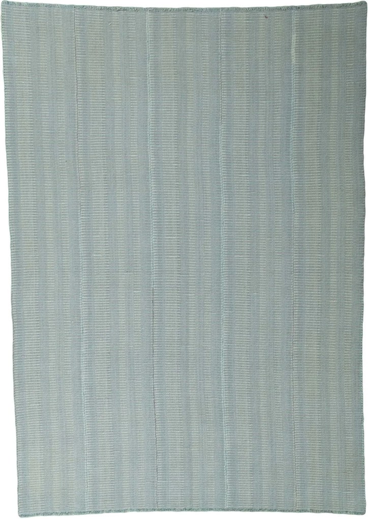 Kilim Tappeto 250x350 Blu (Iran) Tessuto A Mano