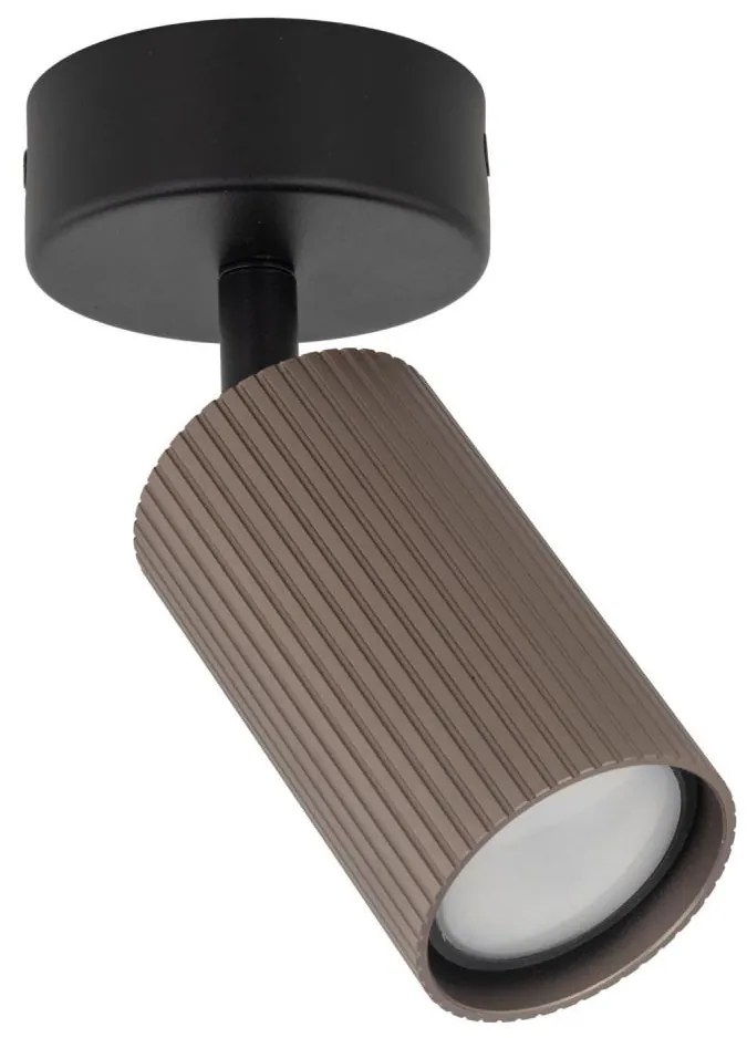 Faretto TUNE 1xGU10/10W/230V nero/marrone