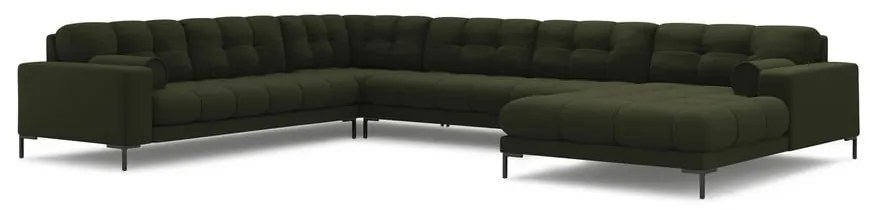 Divano angolare verde (angolo sinistro) Bali - Cosmopolitan Design