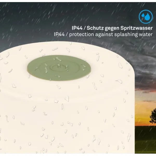 Briloner 7461019 - LED Lampada da tavolo ricaricabile dimmerabile LED/2W/5V IP44 verde