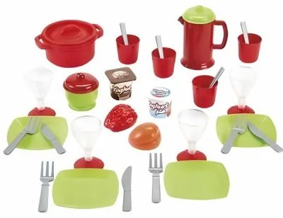 Set di Stoviglie Ecoiffier Dinette Box 36 Pezzi