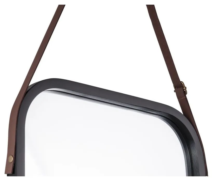 Specchio da parete con cornice nera Idylic, lunghezza 40,5 cm Idyllic - PT LIVING