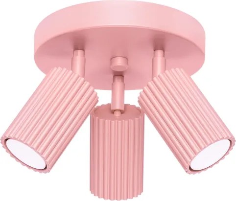 Brilagi - Faretto LED CRESTO 3xGU10/10W/230V rosa