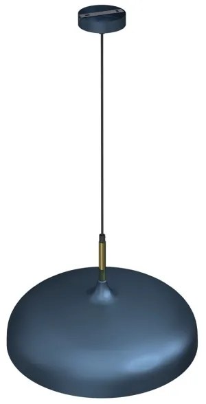 Brilagi - Lampadario a sospensione con filo ABRAHAM 1xE27/60W/230V diametro 45 cm blu