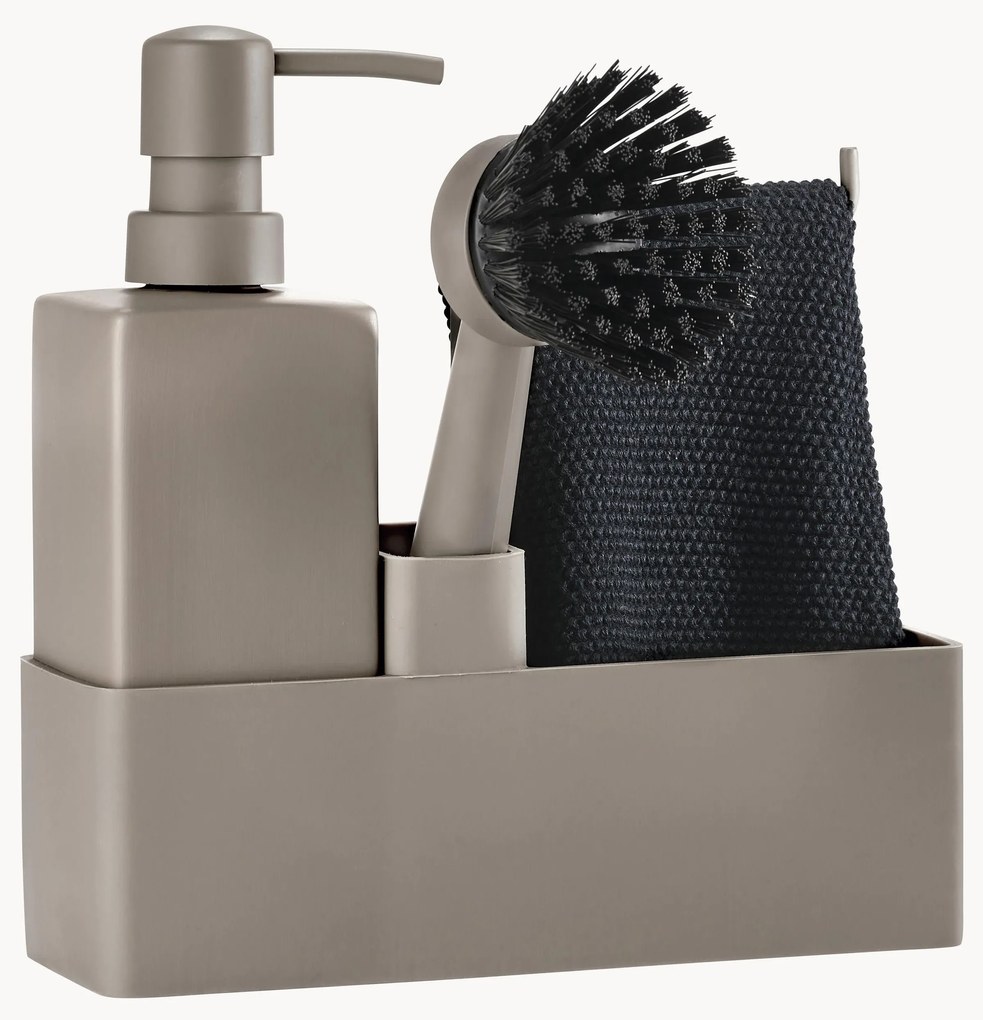 Set organizer per lavello con spazzola Zone Denmark, set da 3