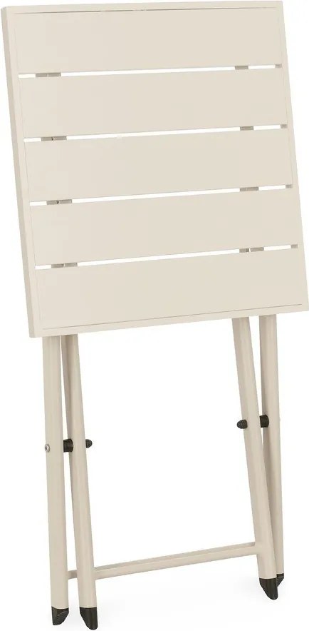 Tavolino da giardino in alluminio 43x44 cm Taylor - Bizzotto