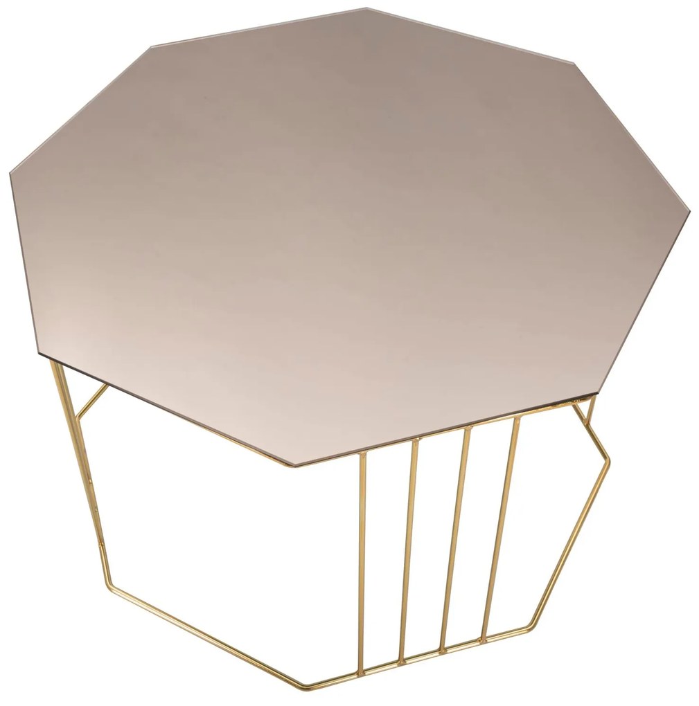 Tavolino da caffè ottagonale 70 cm - Design elegante e versatile