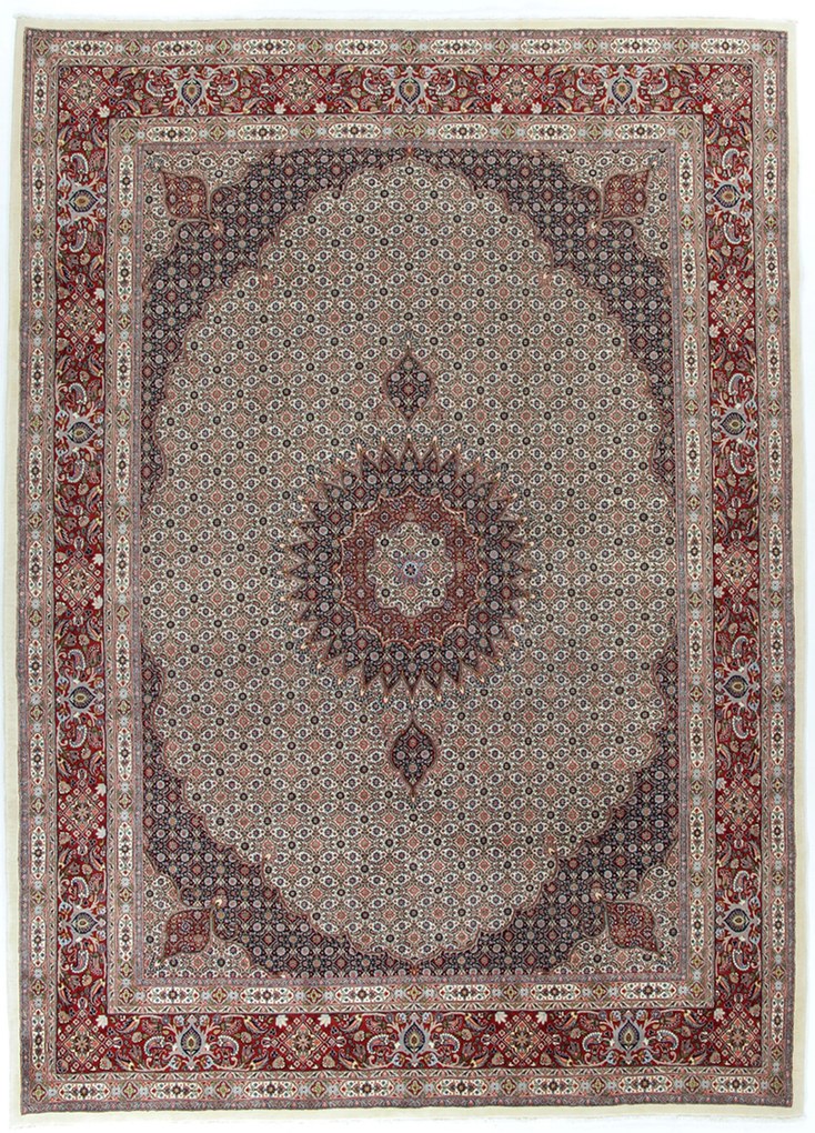 Moud Tappeto 250 x 350 (Iran) Annodato A Mano