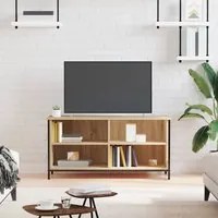 Mobile Porta TV Rovere Sonoma 100x40x50 cm in Legno Multistrato 832774