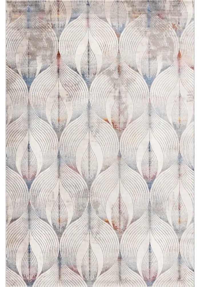 Tappeto grigio chiaro 200x300 cm Simp - FD