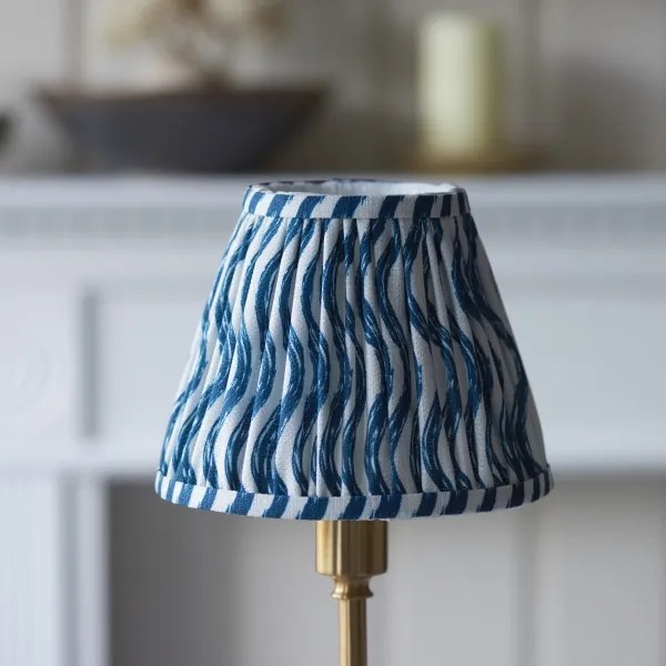 Endon 114796 - LED Lampada da tavolo ricaricabile dimmerabile BURLEY LED/1,5W/5V ottone/blu