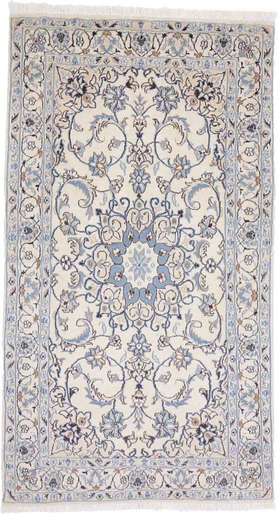 Nain Tappeto persiano 210 x 120 (Iran) Annodato A Mano