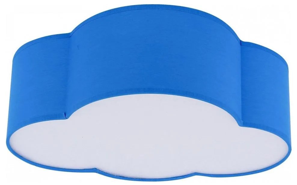 Plafoniera per bambini CLOUD MINI 2xE27/15W/230V blu