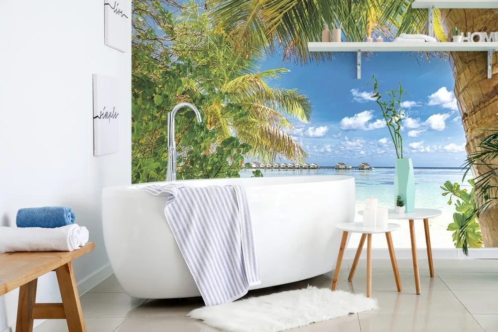 Fotomurale – Relax in resort tropicale