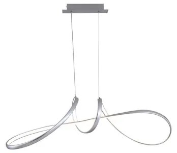 Searchlight 36524GY - Lampadario a sospensione dimmerabile con cavo MAISIE LED/41W/230V