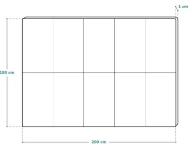 Lionelo - Tappeto da gioco per bambini ROBBY