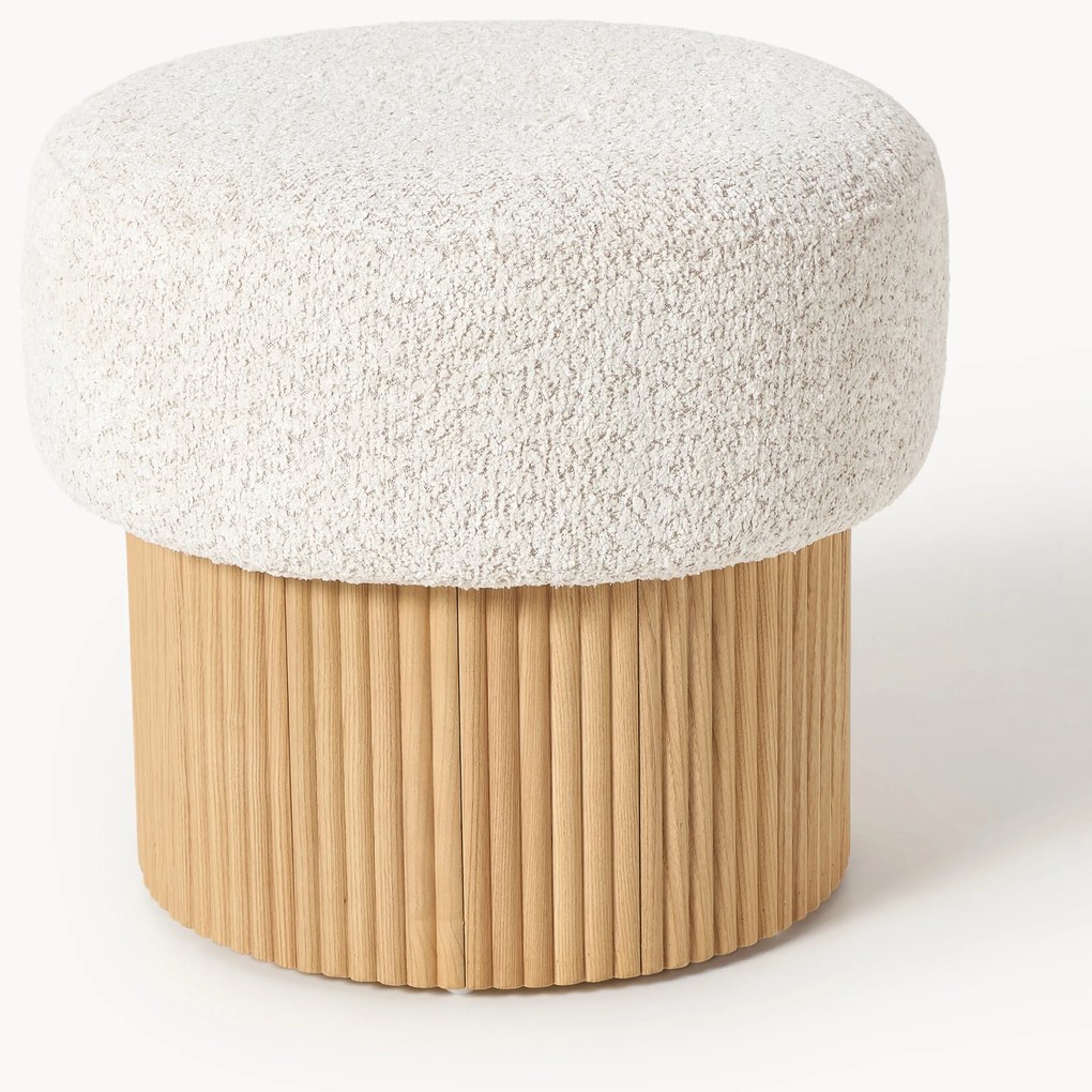 Pouf imbottito con contenitore Nala