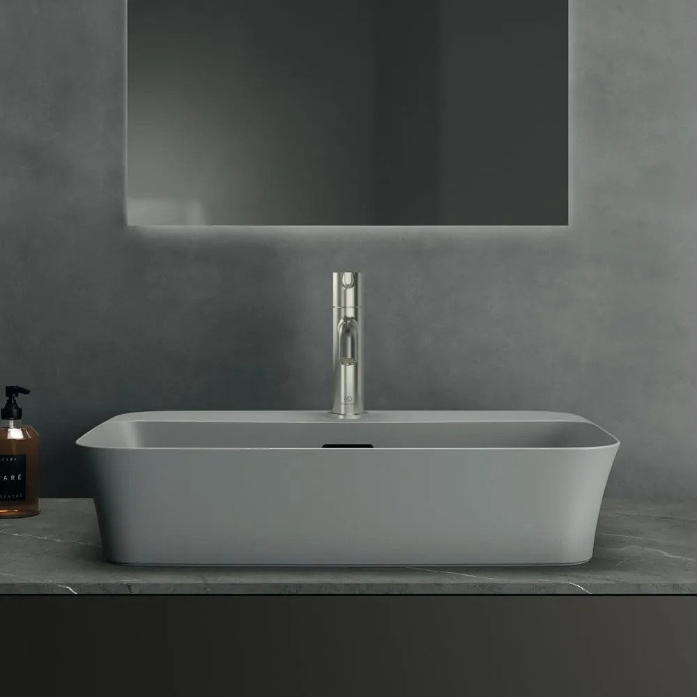 Lavabo in ceramica grigio chiaro 55x38 cm Ipalyss - Ideal Standard