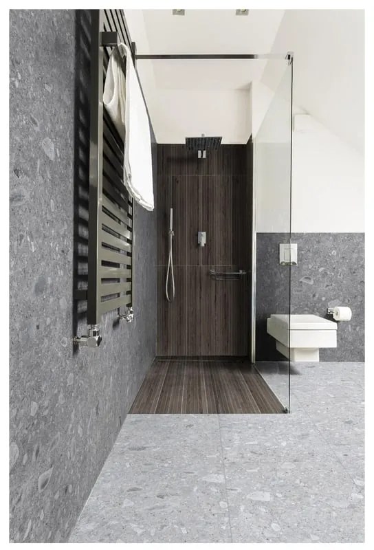 Piastrella da pavimento e rivestimento interno ed esterno 120 x 270 cm rettificato Ceppo in gres porcellanato grigio 3.24 mq