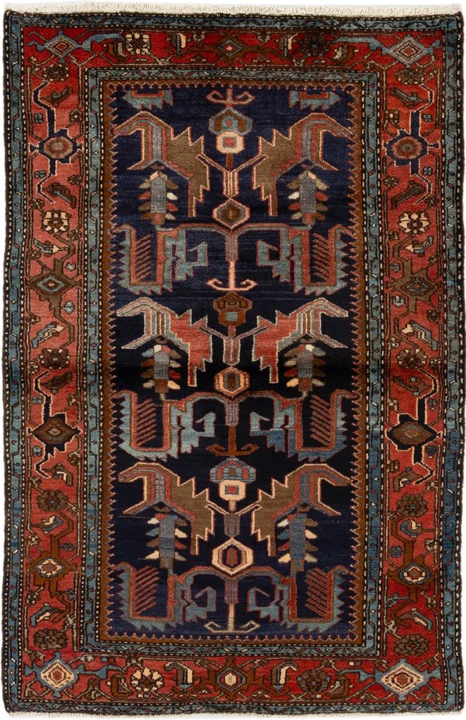 Shiraz Tappeto 130 x 200 (Iran) Annodato A Mano
