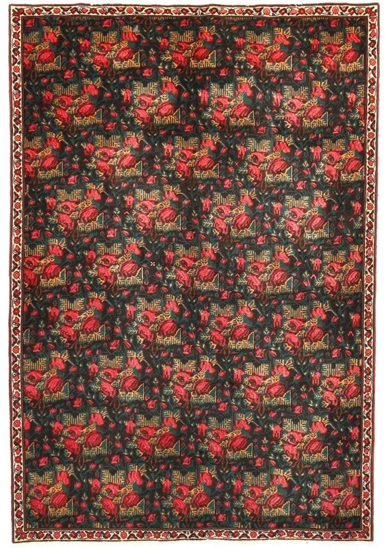 Sirjan Tappeto persiano 260 x 180 Blu (Iran) Annodato A Mano