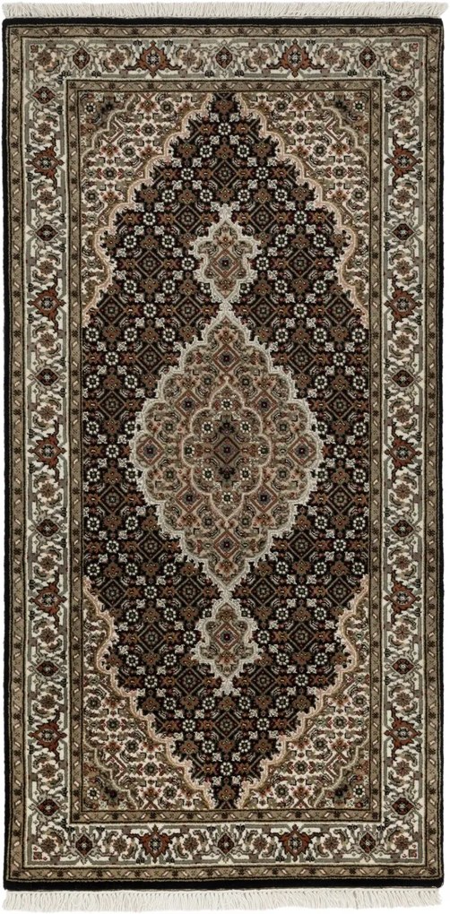 Tabriz Tappeto 140x70 (Indian) Annodato A Mano
