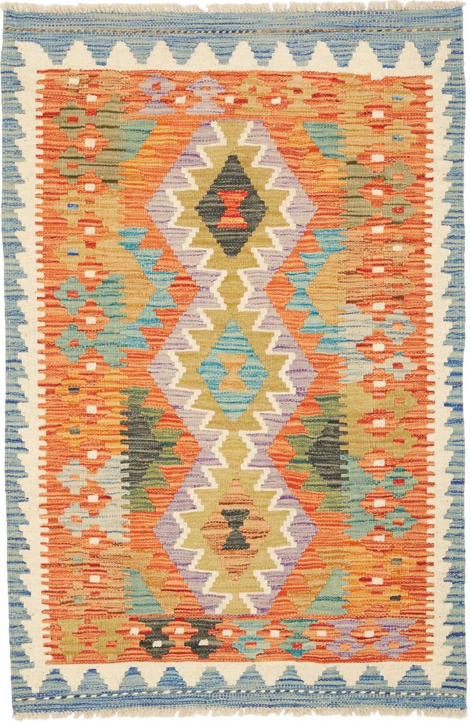 Kilim Tappeto 80 x 120 (Pakistan) Tessuto A Mano
