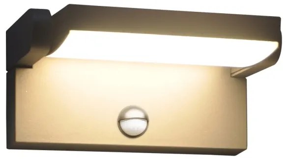 Brilagi-LED Lampada da parete esterna con sensore ANKLE LED/18W/230V 3000K IP65